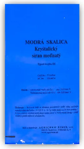 Modrá skalica 500g