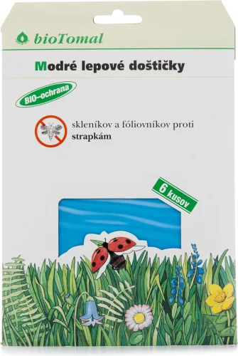 Modré lepové dosky 6ks