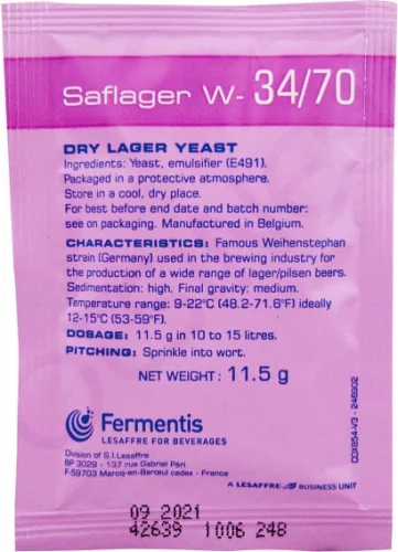 Fermentis Saflager W-34/70 11,5g