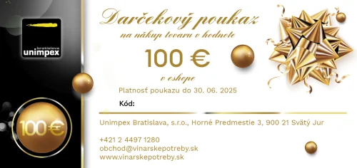 Darčeková poukážka 100€